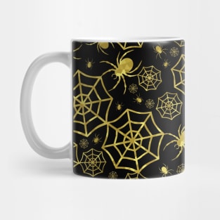 EERIE Gold Spiders Mug